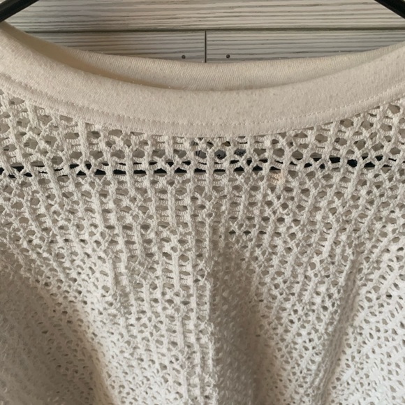 UC collections vintage cover up shirt see thru crop top - Picture 6 of 6